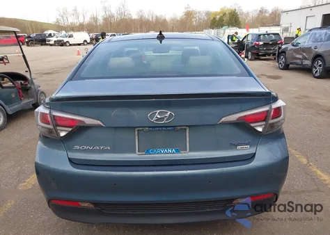 2016 Hyundai Sonata Hybrid Limited from USA, damaged, VIN KMHE34L11GA018838